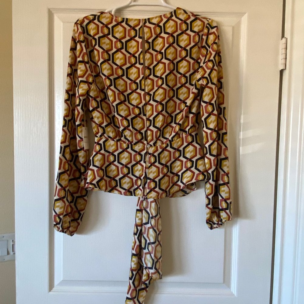 Wrap Blouse - Picture 2 of 2